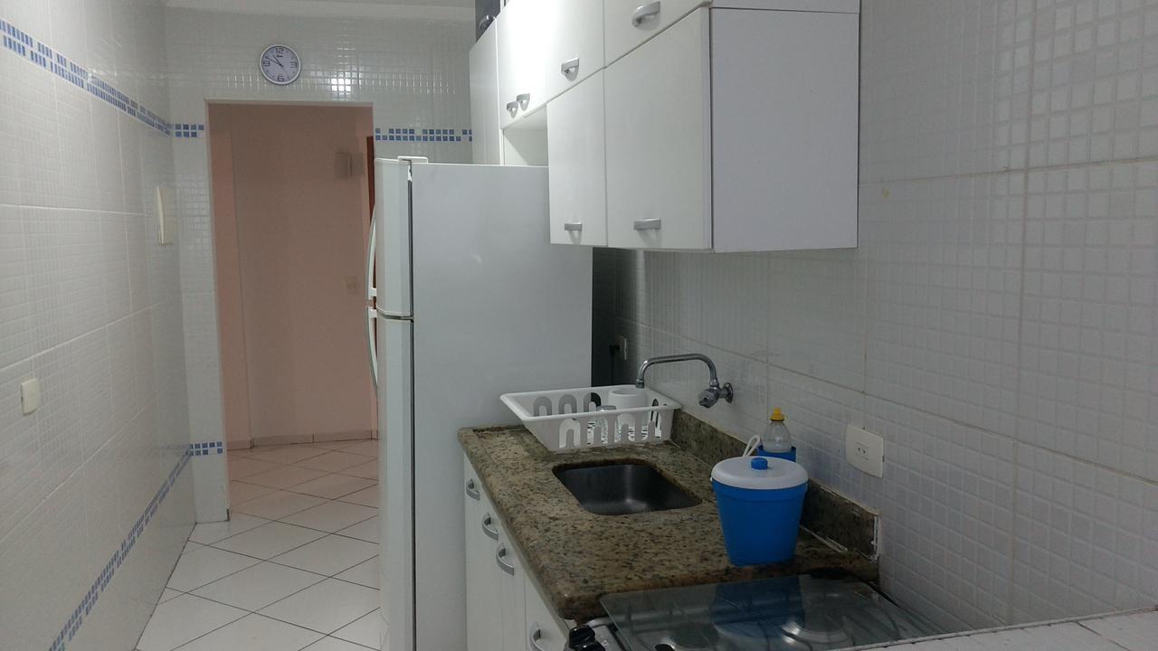 Belo Apartamento Com Vistas Para O Mar - Pe Na Areia - Churrasqueira Na Varanda Praia Grande  Buitenkant foto