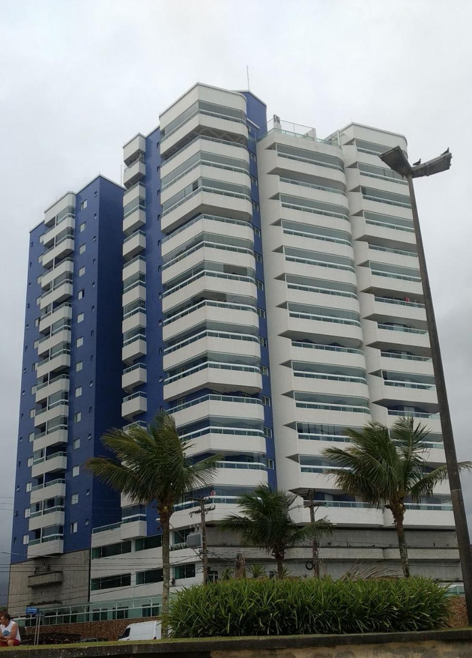 Belo Apartamento Com Vistas Para O Mar - Pe Na Areia - Churrasqueira Na Varanda Praia Grande  Buitenkant foto