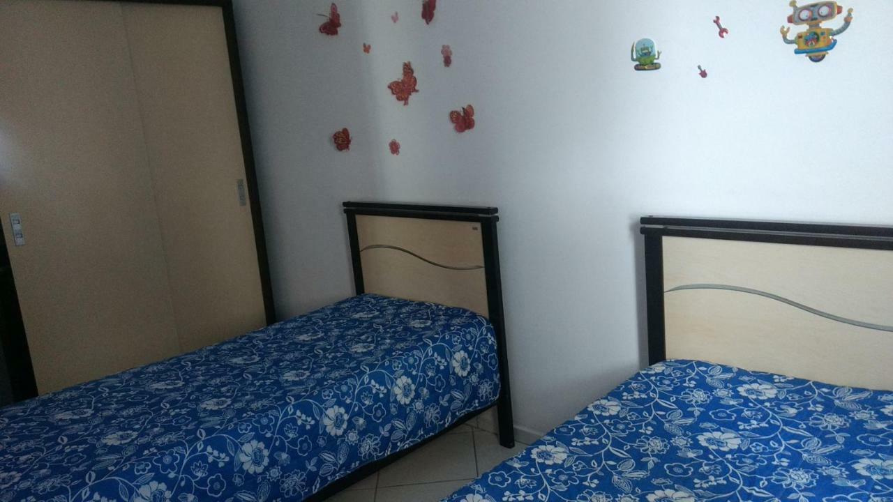 Belo Apartamento Com Vistas Para O Mar - Pe Na Areia - Churrasqueira Na Varanda Praia Grande  Buitenkant foto